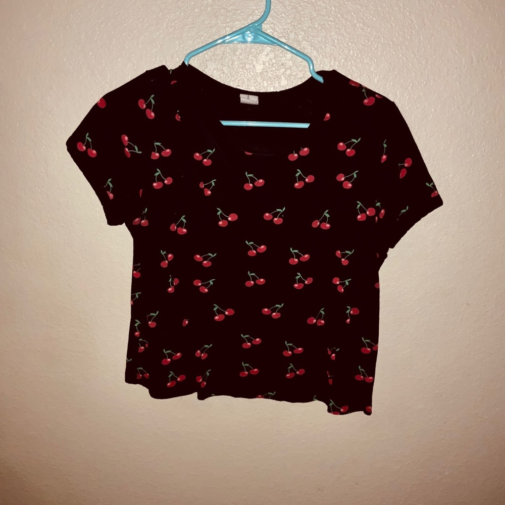 Cherry crop top
